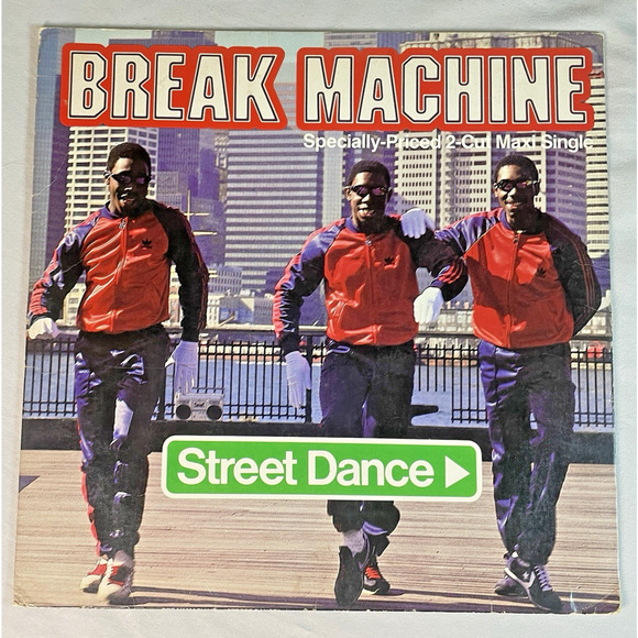 BREAK MACHINE Street Dance 12" Vinyl Single 45 rpm Hip Hop Sire Records Vtg 1983 - Picture 1 of 8